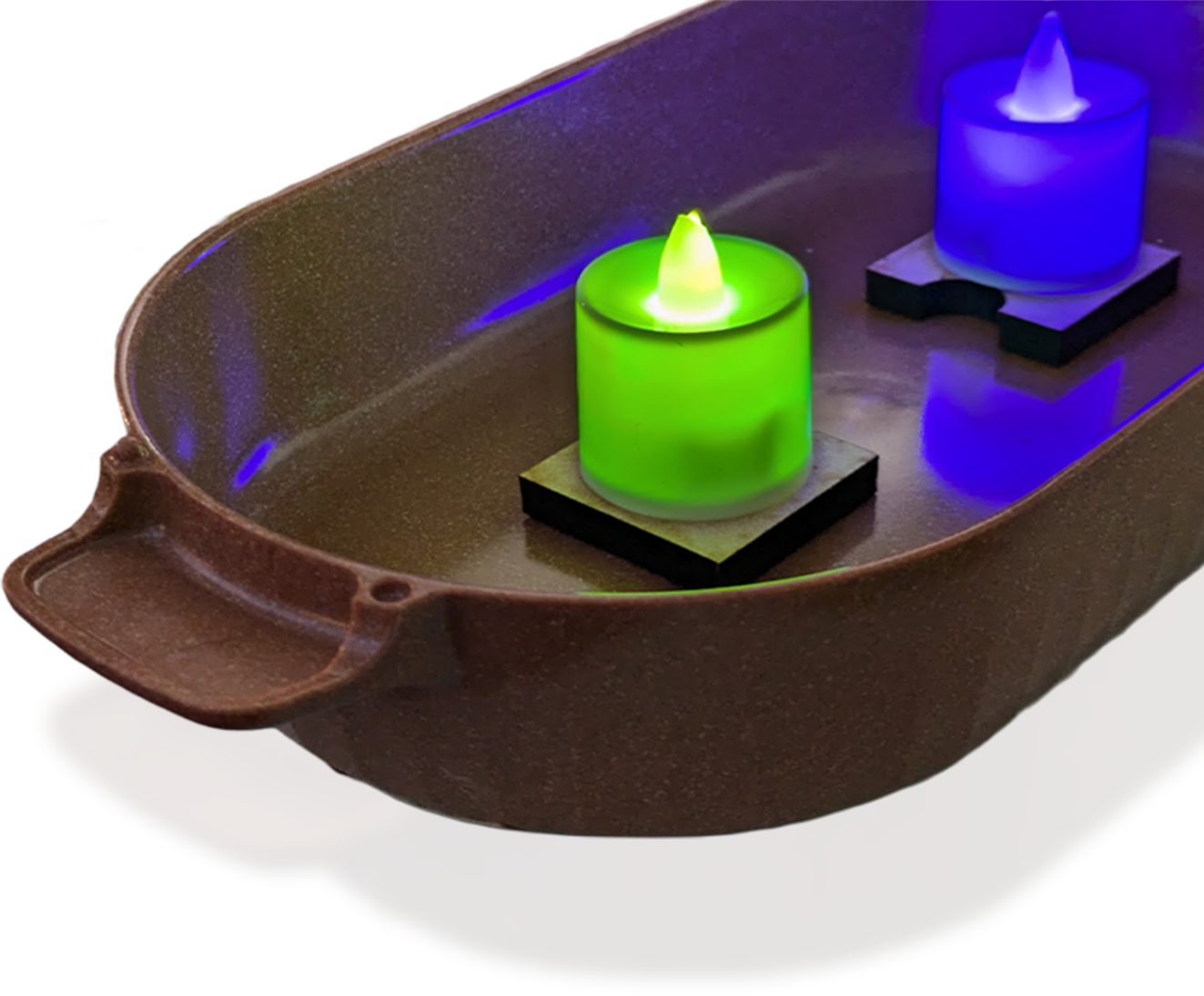 万灯ながしの船